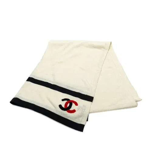 Pre-owned > Pre-owned Accessories > Pre-owned Scarves - - Chanel Vintage - Modalova