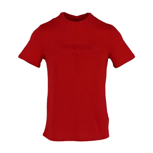 Guess - Tops > T-Shirts - Red - Guess - Modalova