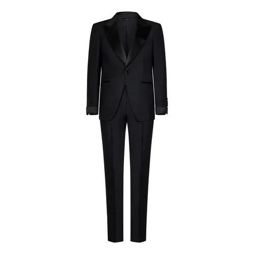 Suits > Suit Sets > Single Breasted Suits - - Tom Ford - Modalova