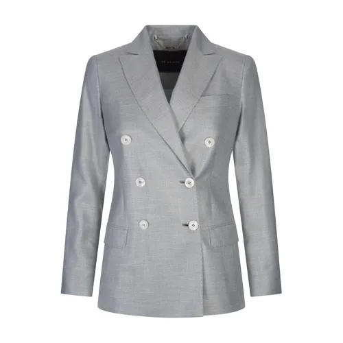 Kiton - Jackets > Blazers - Gray - Kiton - Modalova