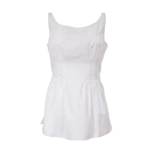 Tops > Sleeveless Tops - - Aspesi - Modalova
