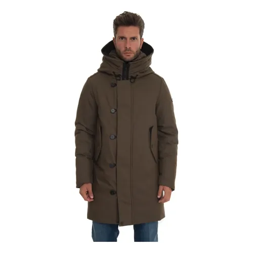 Peuterey - Coats > Parkas - Green - Peuterey - Modalova