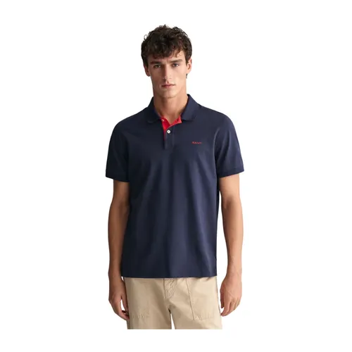 Gant - Tops > Polo Shirts - Blue - Gant - Modalova