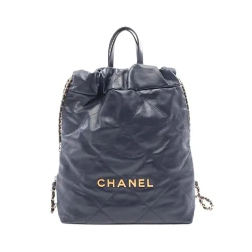 Pre-owned > Pre-owned Bags > Pre-owned Backpacks - - Chanel Vintage - Modalova