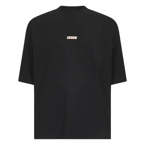 Marni - Tops > T-Shirts - Black - Marni - Modalova
