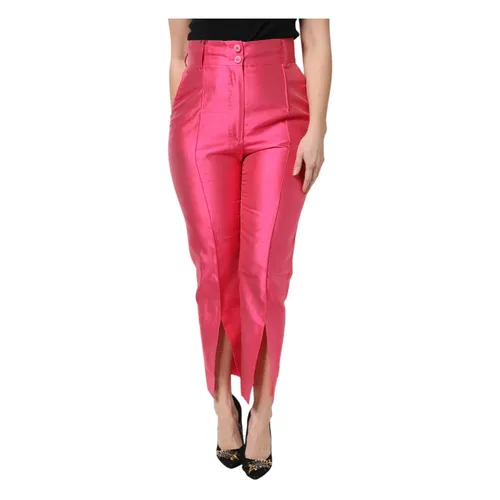 Trousers > Slim-fit Trousers - - Dolce & Gabbana - Modalova