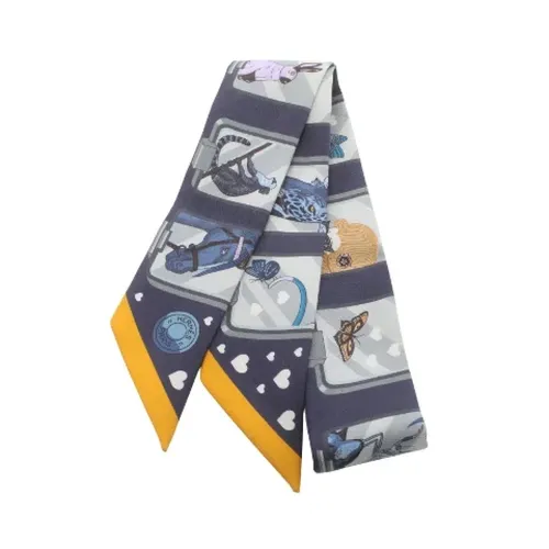 Pre-owned > Pre-owned Accessories > Pre-owned Scarves - - Hermès Vintage - Modalova