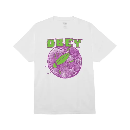 Obey - Tops > T-Shirts - White - Obey - Modalova