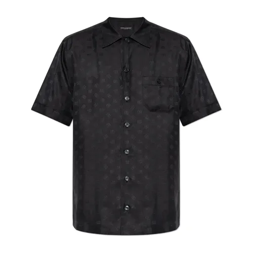 Shirts > Short Sleeve Shirts - - Dolce & Gabbana - Modalova