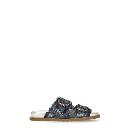 Coral - Shoes > Flip Flops & Sliders > Sliders - - Coral Blue - Modalova