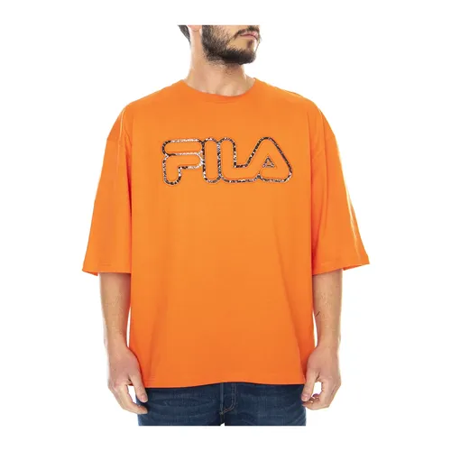 Fila - Tops > T-Shirts - Orange - Fila - Modalova