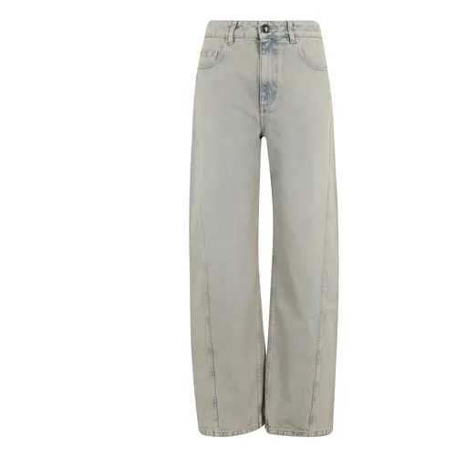 Jeans > Wide Jeans - - Semicouture - Modalova