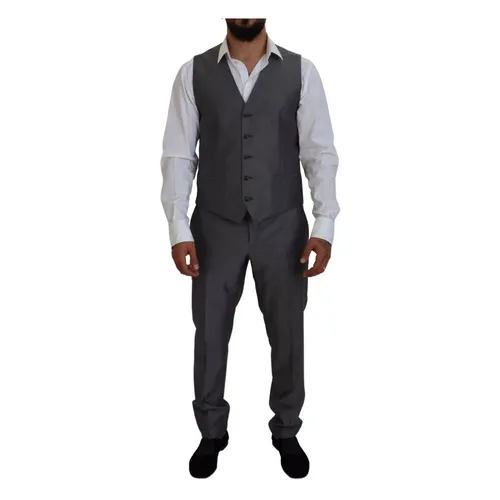 Suits > Suit Sets > Single Breasted Suits - - Dolce & Gabbana - Modalova