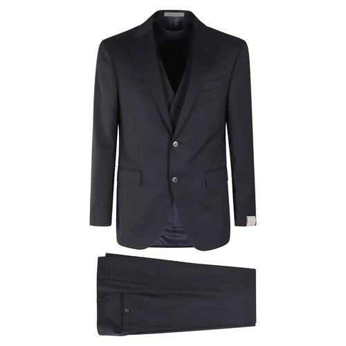 Suits > Suit Sets > Single Breasted Suits - - Corneliani - Modalova