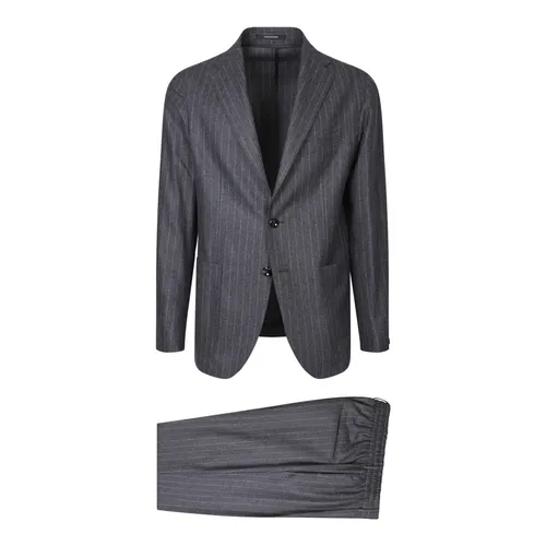 Suits > Suit Sets > Single Breasted Suits - - Tagliatore - Modalova