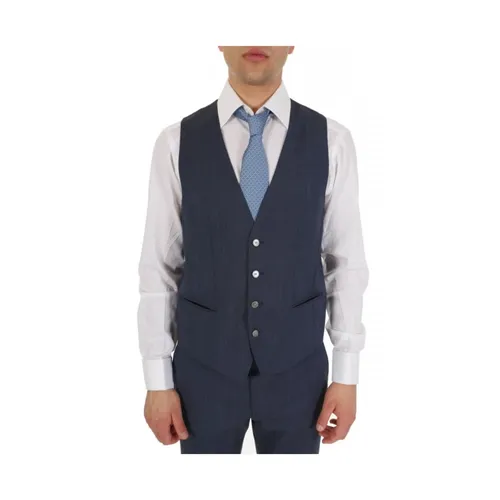 Hugo - Suits > Suit Vests - Blue - Hugo - Modalova