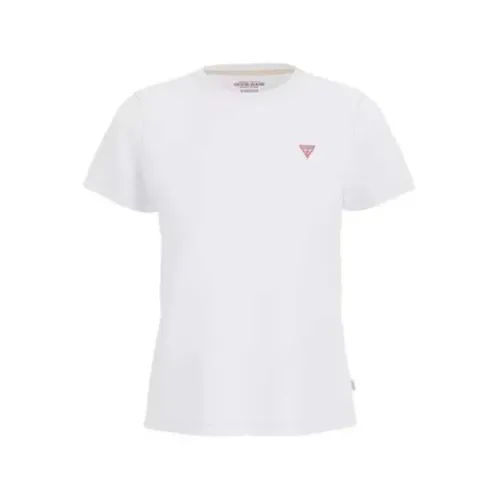 Guess - Tops > T-Shirts - White - Guess - Modalova
