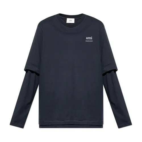 Tops > Long Sleeve Tops - - Ami Paris - Modalova