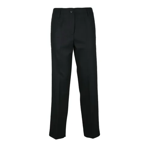 Trousers > Straight Trousers - - Pomandère - Modalova