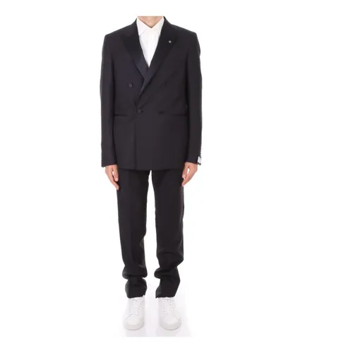 Suits > Suit Sets > Double Breasted Suits - - Tagliatore - Modalova
