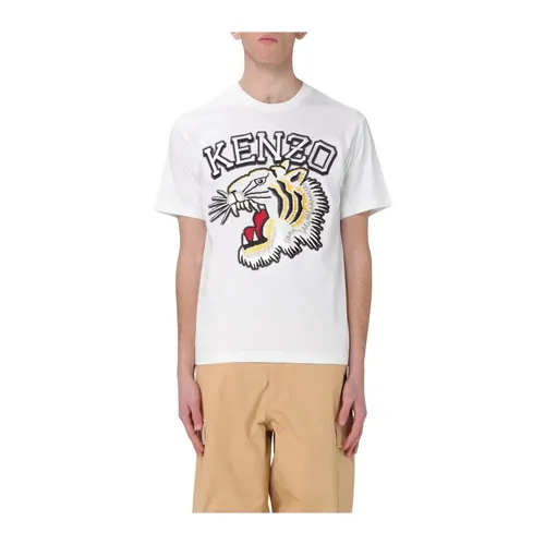 Kenzo - Tops > T-Shirts - Beige - Kenzo - Modalova