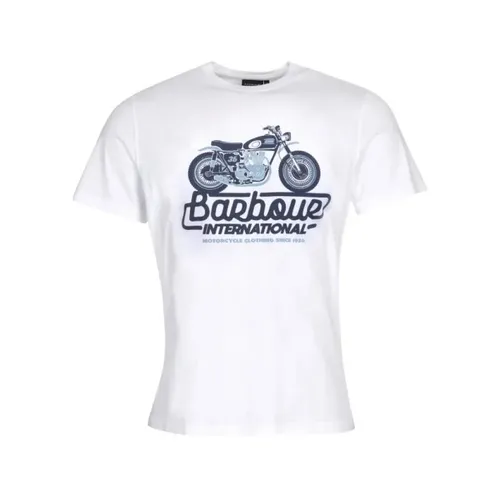 Barbour - Tops > T-Shirts - White - Barbour - Modalova