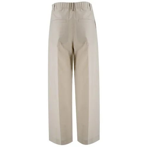 Trousers > Wide Trousers - - Brunello Cucinelli - Modalova