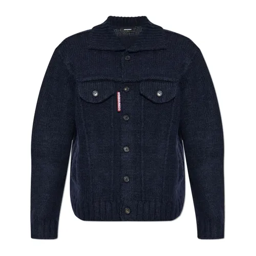 Knitwear > Cardigans - - Dsquared2 - Modalova