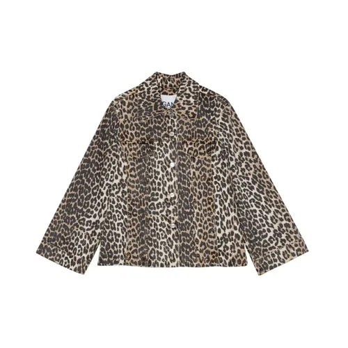 Jackets > Light Jackets - - Ganni - Modalova
