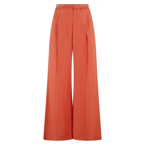 Trousers > Wide Trousers - - Tela - Modalova