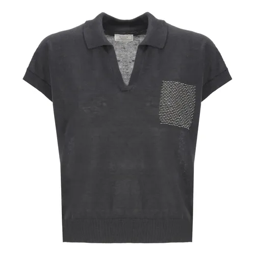 Knitwear > V-neck Knitwear - - Peserico - Modalova