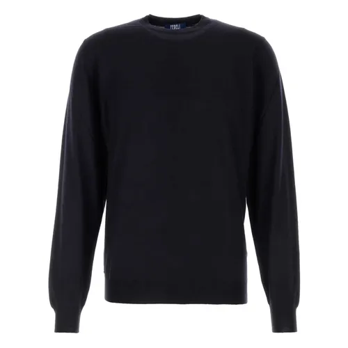 Knitwear > Round-neck Knitwear - - Fedeli - Modalova