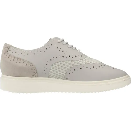 Shoes > Flats > Laced Shoes - - Geox - Modalova