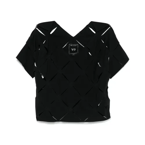 Y-3 - Tops > T-Shirts - Black - Y-3 - Modalova