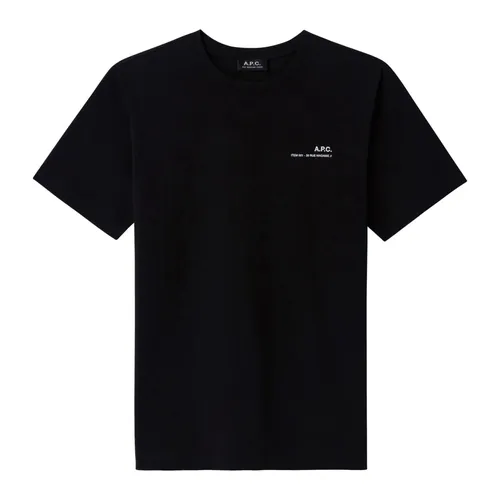 A.p.c. - Tops > T-Shirts - Blue - A.p.c. - Modalova