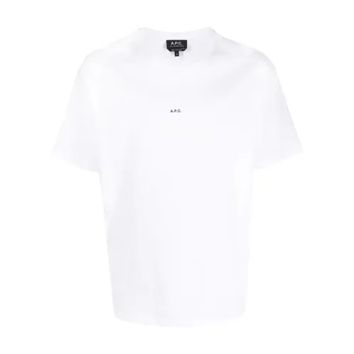 A.p.c. - Tops > T-Shirts - White - A.p.c. - Modalova