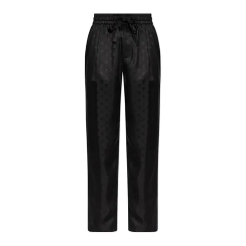 Trousers > Straight Trousers - - Dolce & Gabbana - Modalova