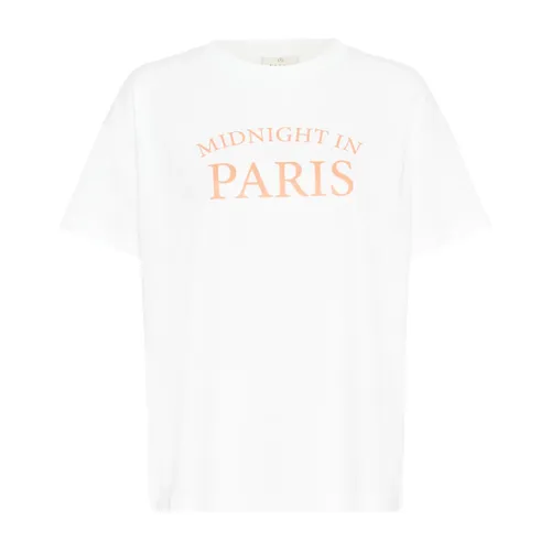 Kaffe - Tops > T-Shirts - White - Kaffe - Modalova