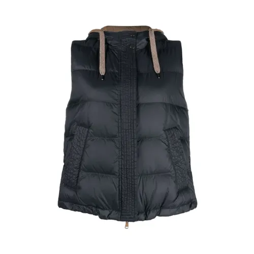 Jackets > Vests - - Brunello Cucinelli - Modalova