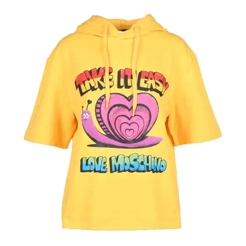 Tops > T-Shirts - - Love Moschino - Modalova
