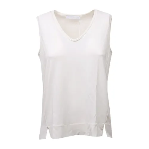 Tops > Sleeveless Tops - - Fabiana Filippi - Modalova