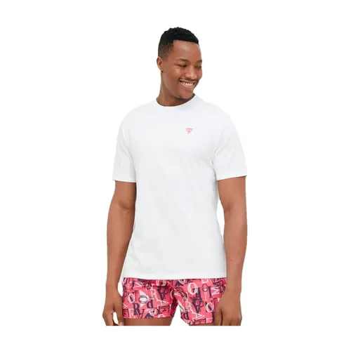 Guess - Tops > T-Shirts - White - Guess - Modalova