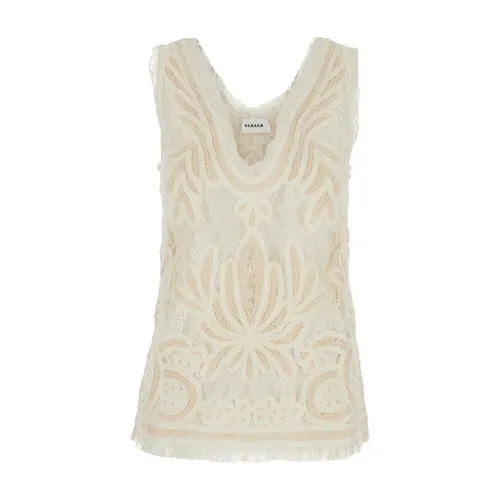 Tops > Sleeveless Tops - - P.a.r.o.s.h. - Modalova
