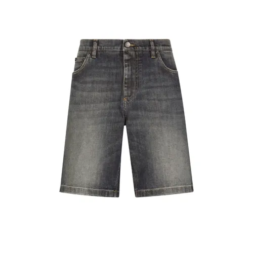 Shorts > Denim Shorts - - Dolce & Gabbana - Modalova