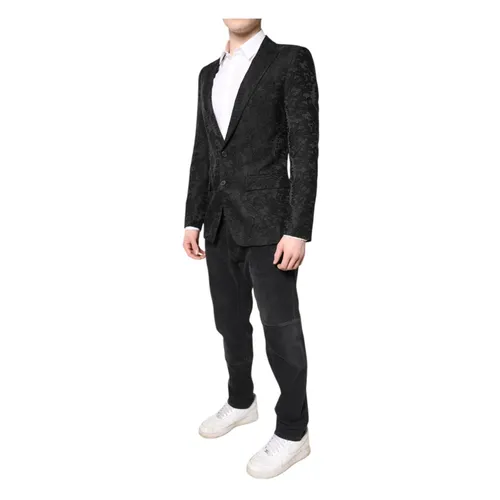 Suits > Suit Sets > Single Breasted Suits - - Dolce & Gabbana - Modalova