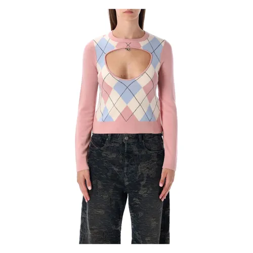 Knitwear > Round-neck Knitwear - - Diesel - Modalova