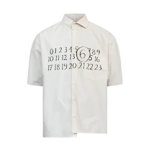 Shirts > Short Sleeve Shirts - - MM6 Maison Margiela - Modalova