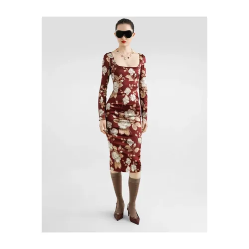 Dresses > Day Dresses > Midi Dresses - - Dolce & Gabbana - Modalova