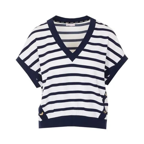 Knitwear > V-neck Knitwear - - Liu Jo - Modalova