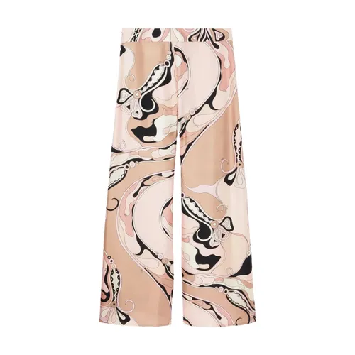 Trousers > Wide Trousers - - Pucci - Modalova